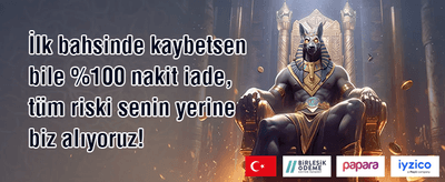 Hoş Geldin Bonusu promotion